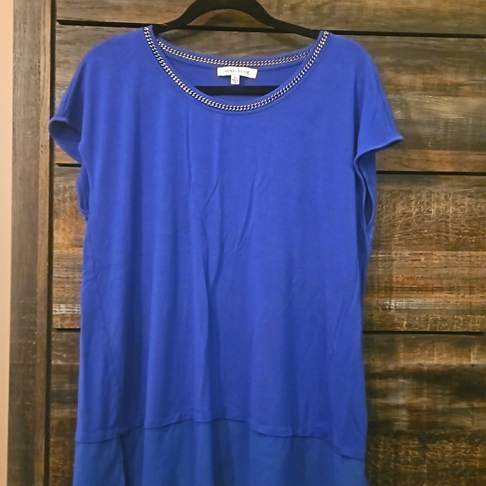 Sixe XL Blue Blouse